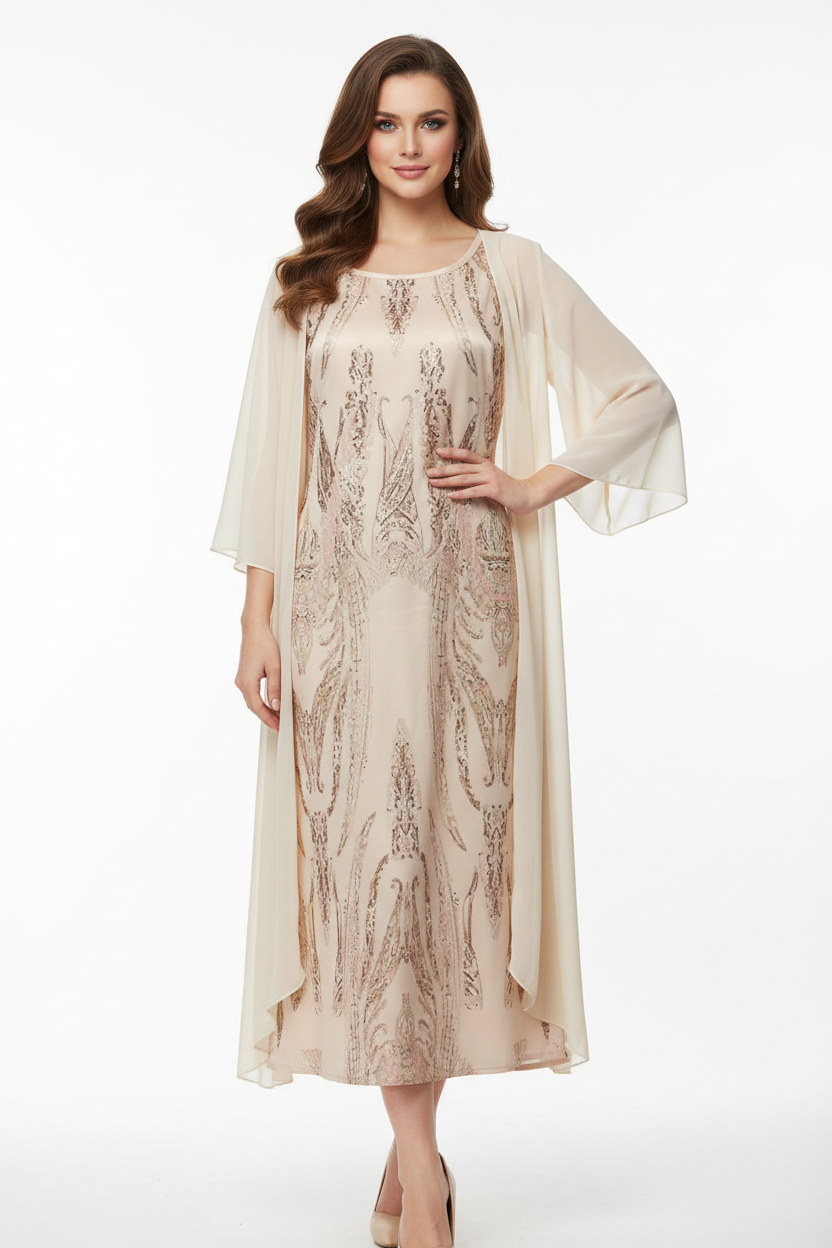 Drune | Elegante Individuell Gedrucktes Kleid