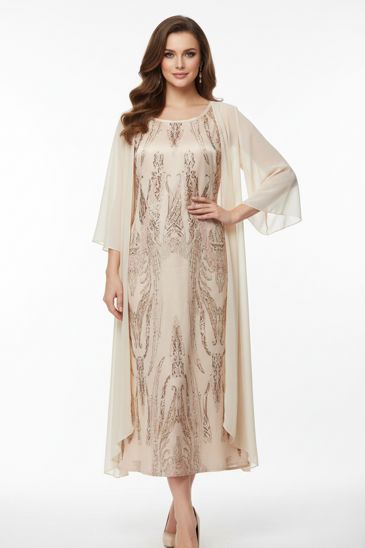 Drune | Elegante Individuell Gedrucktes Kleid