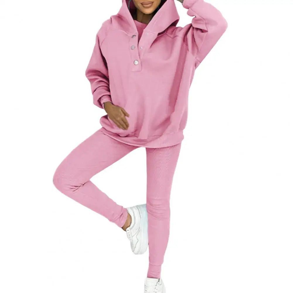 Drune | Zweiteilige Damen-Set mit Kapuzenpullover
