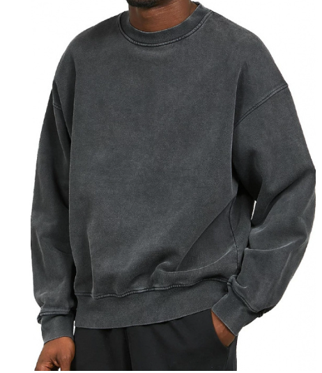 Drune | Lässiges Sweatshirt mit Rundhalsausschnitt Baumwolle Weich und Bequem