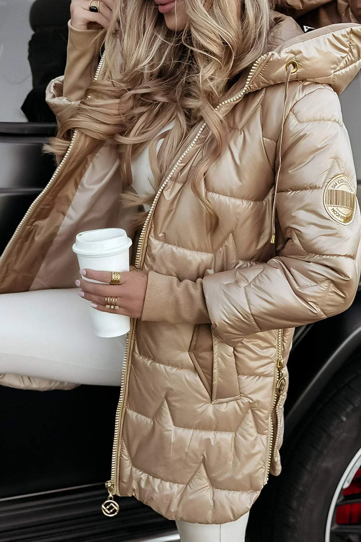 Drune | Gepolsterte Jacke mit Kapuze