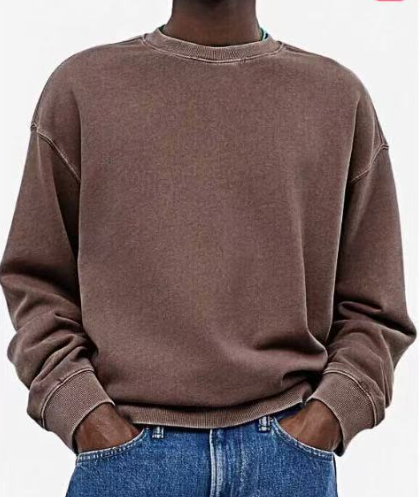 Drune | Lässiges Sweatshirt mit Rundhalsausschnitt Baumwolle Weich und Bequem