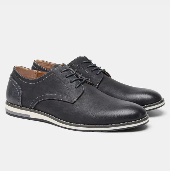 Vegane Leder-Schnürschuhe Drune