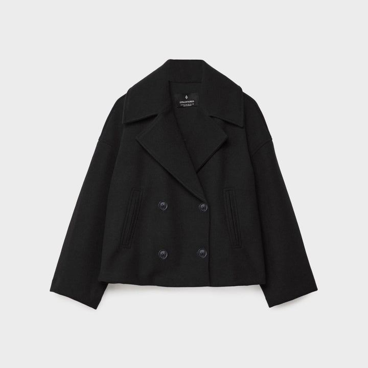 Drune | Damen Kurze Jacke Wendbar Stil