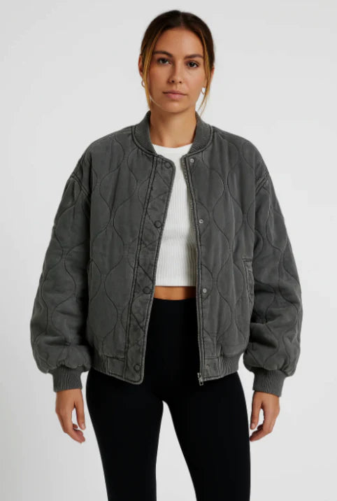Drune | Bomber-Übergangsjacke - Übergrößer