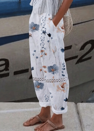 Drune | Hose Botanical Floral für Frauen