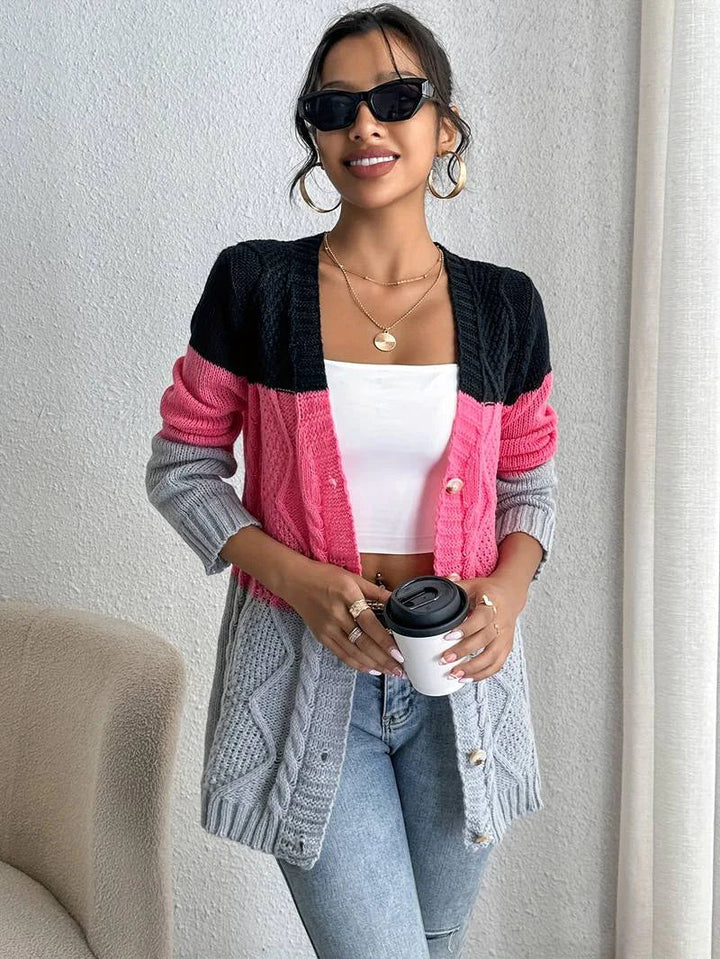 Drune | Klassische und Elegante Allgemeine Strickjacke