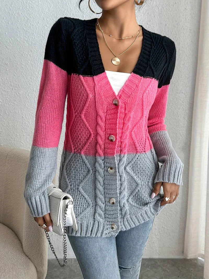 Drune | Klassische und Elegante Allgemeine Strickjacke
