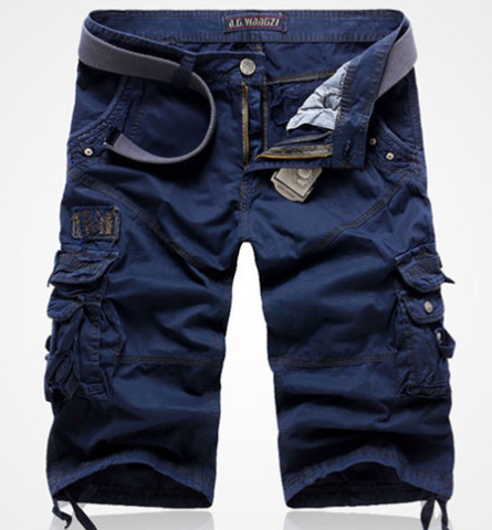 Drune | Männer Armee Cargo Shorts