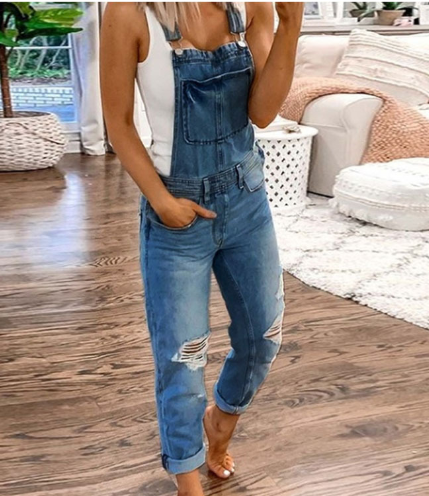 Drune | Overall Aus Denim Sommeroverall Für Damen