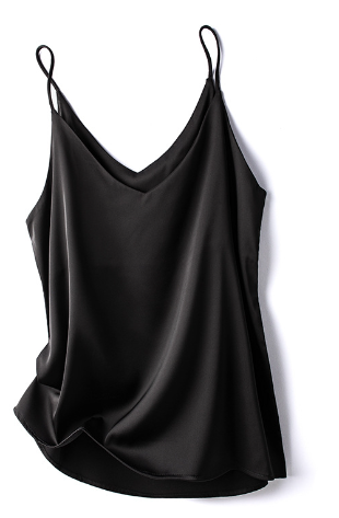 Drune | Satin Unterhemd Mit Spaghettiträgern Für Damen