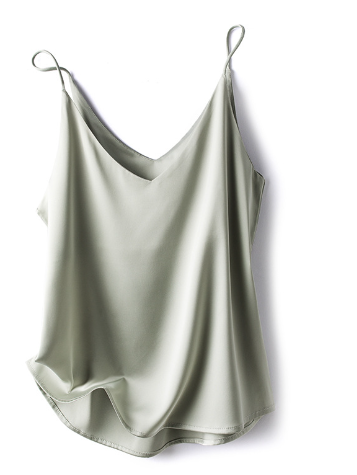 Drune | Satin Unterhemd Mit Spaghettiträgern Für Damen