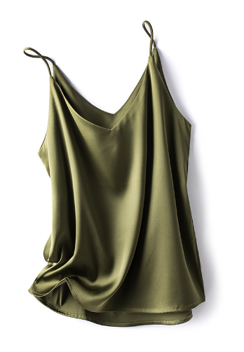 Drune | Satin Unterhemd Mit Spaghettiträgern Für Damen