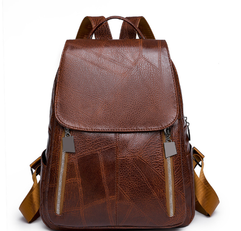 Drune | Diebstahlsicherer Lederrucksack Für Damen
