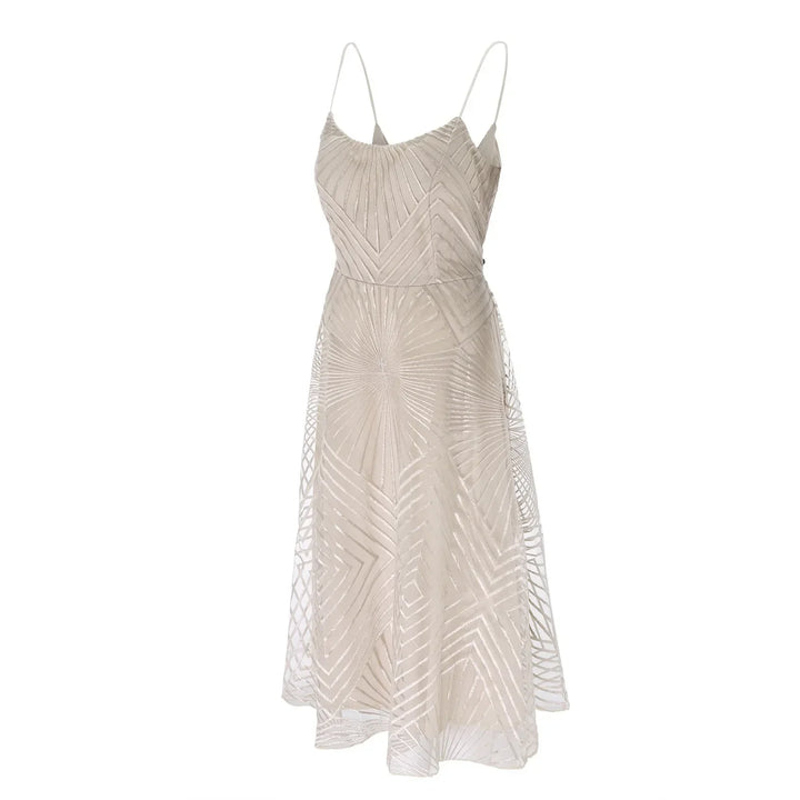 Drune | Damen Besticktes Luxuskleid
