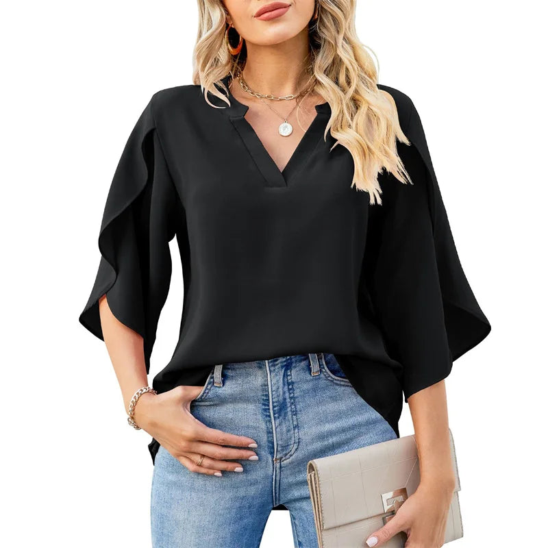 Drune | Chiffon Bluse Leichte Und Stilvolle Damenbluse