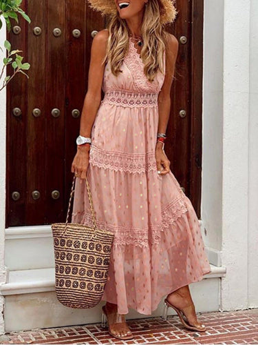 Drune | Spitzenkantiertes Kleid