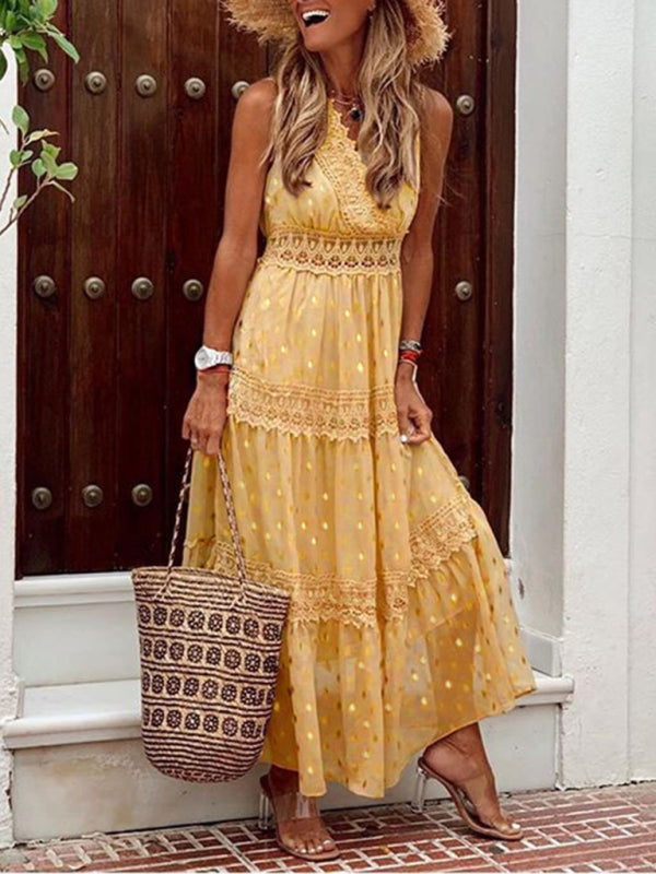 Drune | Spitzenkantiertes Kleid