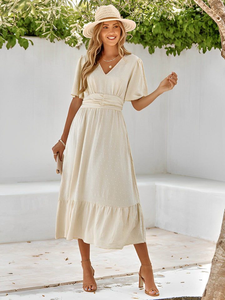Drune | Maxikleid Mit Gürtel Für Frauen