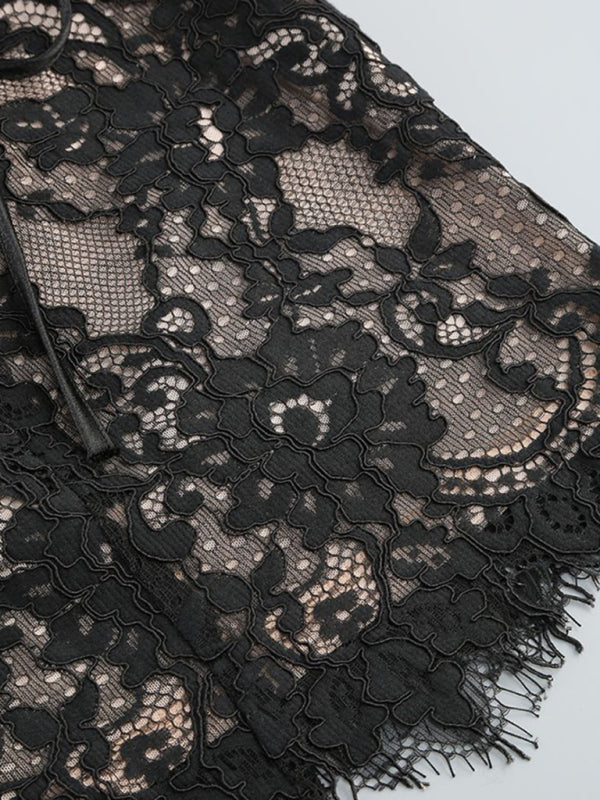 Drune | Elegance Spitze Korsett Minikleid