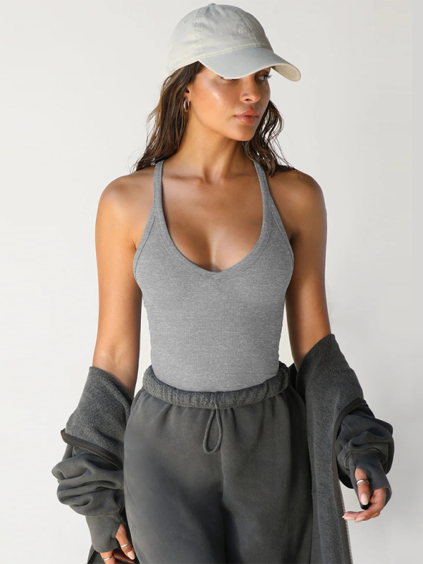 Drune | Neues gestricktes West für Frauen sexy schlanke Passform Innenoberteil