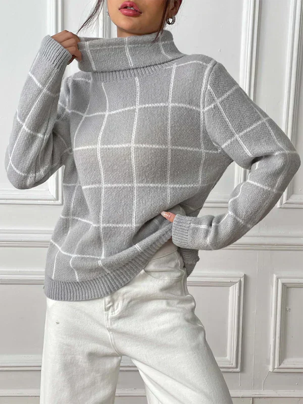 Drune | Hochkragen-Jersey für Damen für Herbst und Winter