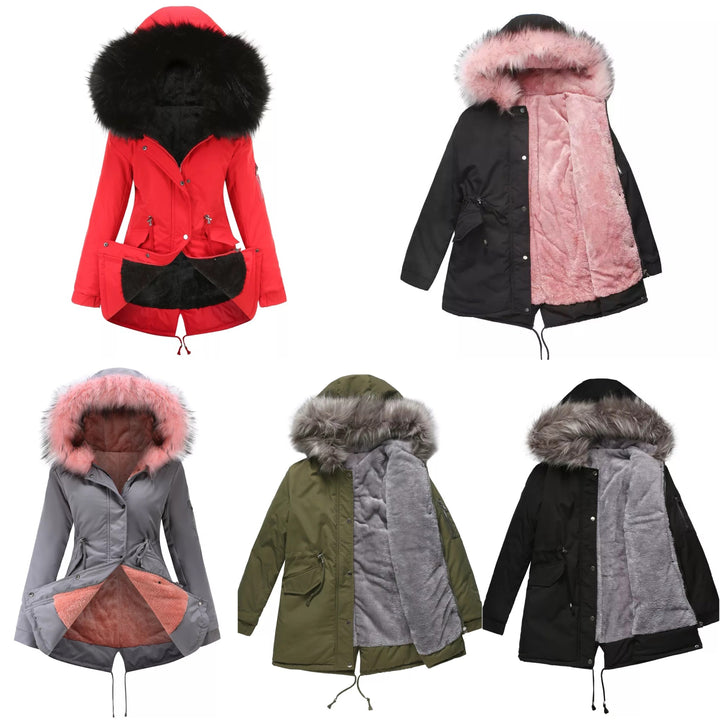 Drune | Winterparka mit Kunstfell