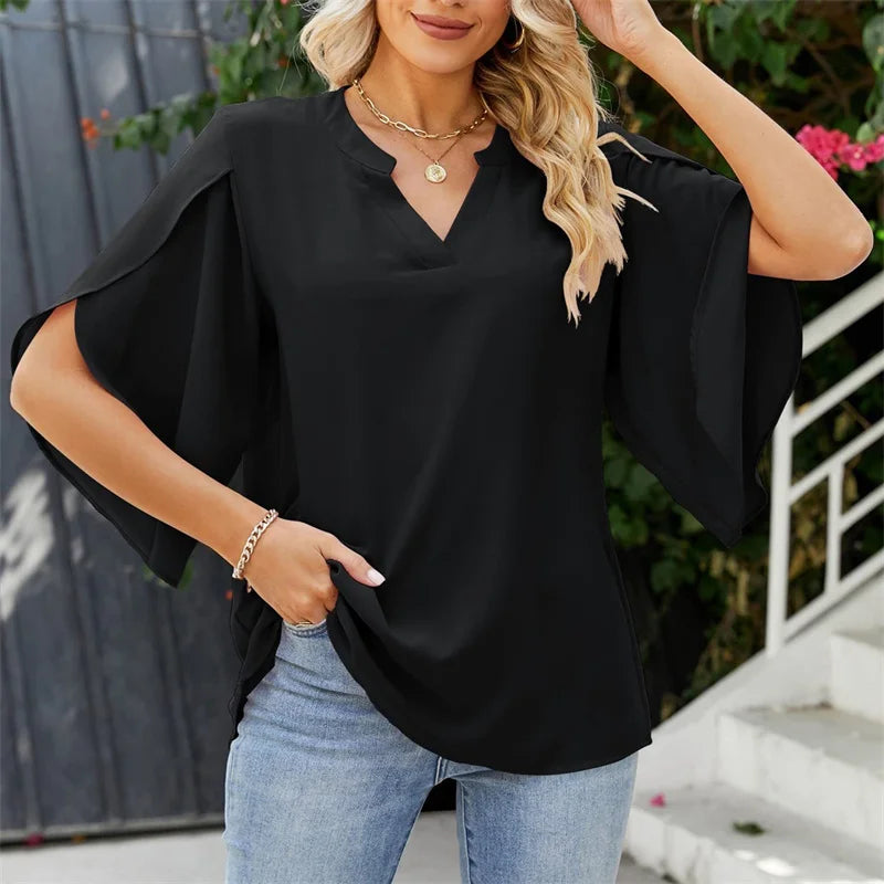 Drune | Chiffon Bluse Leichte Und Stilvolle Damenbluse