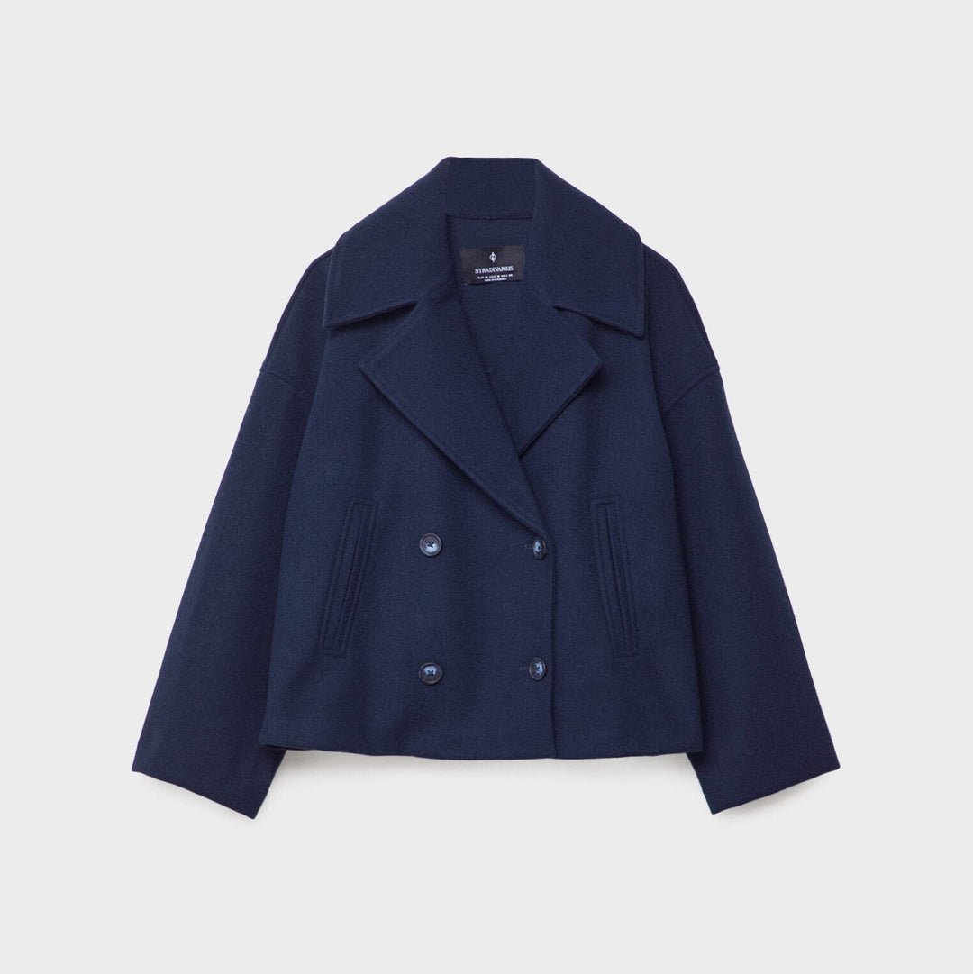 Drune | Damen Kurze Jacke Wendbar Stil