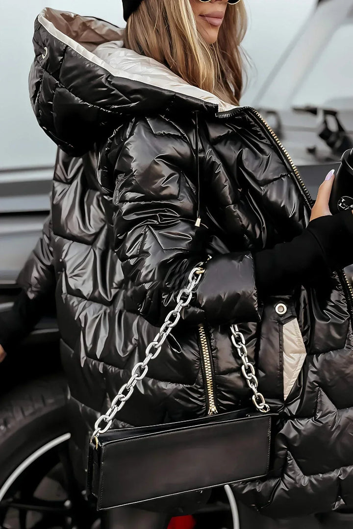 Drune | Gepolsterte Jacke mit Kapuze