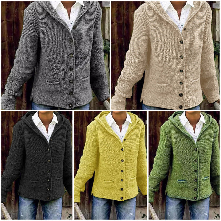 Drune | Strickcardigan mit Kapuze