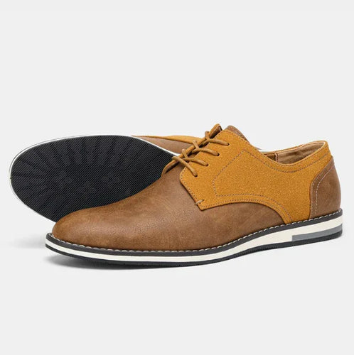 Vegane Leder-Schnürschuhe Drune