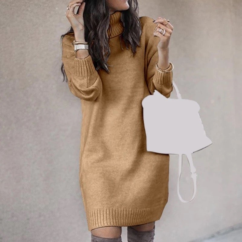 Drune | Langes Strickkleid