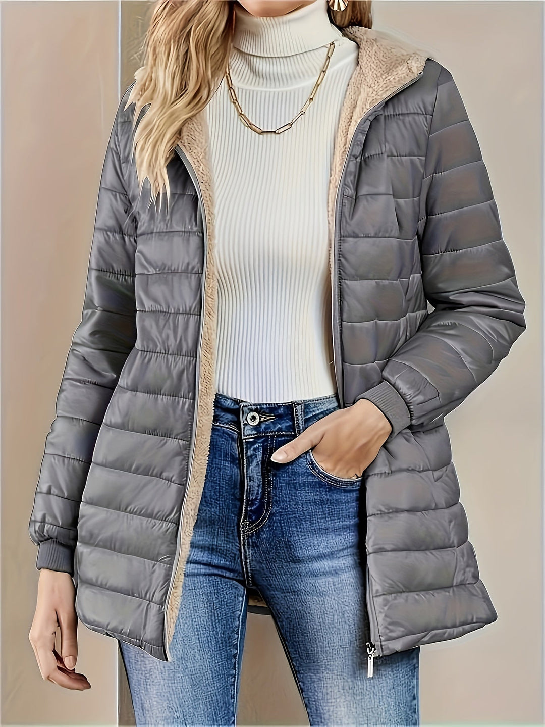 Drune | Gesteppte Winterjacke Ultrakomfortabel und Stylisch für Kalte Tage