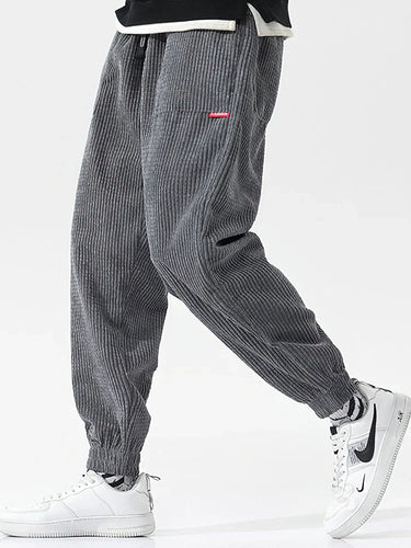 Drune | Corduroy Jogginghosen Für Herren Stil, Komfort Und Wärme