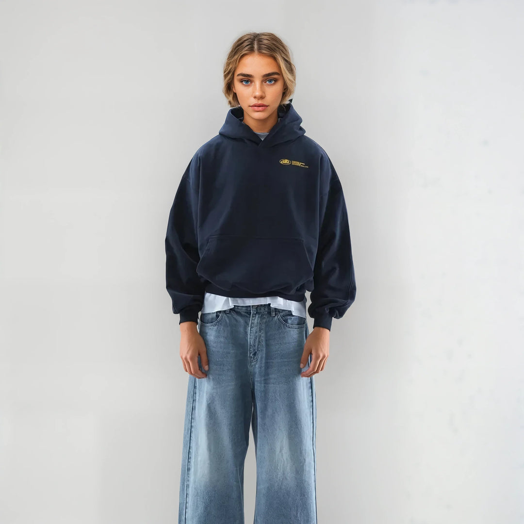 Drune | Klassischer Hoodie Komfortabel und Stilvoll Luxuriöse Qualität