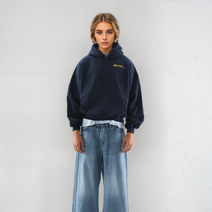 Drune | Klassischer Hoodie Komfortabel und Stilvoll Luxuriöse Qualität