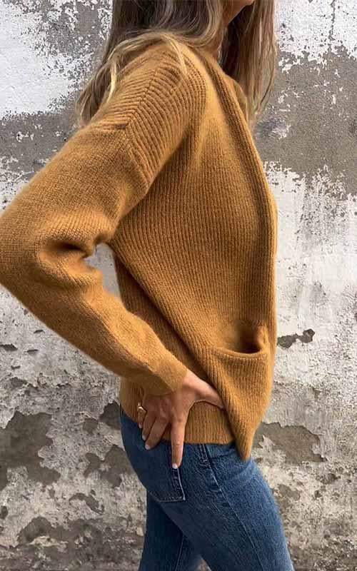 Drune | Bequemes Damen Sweatshirt mit Taschen