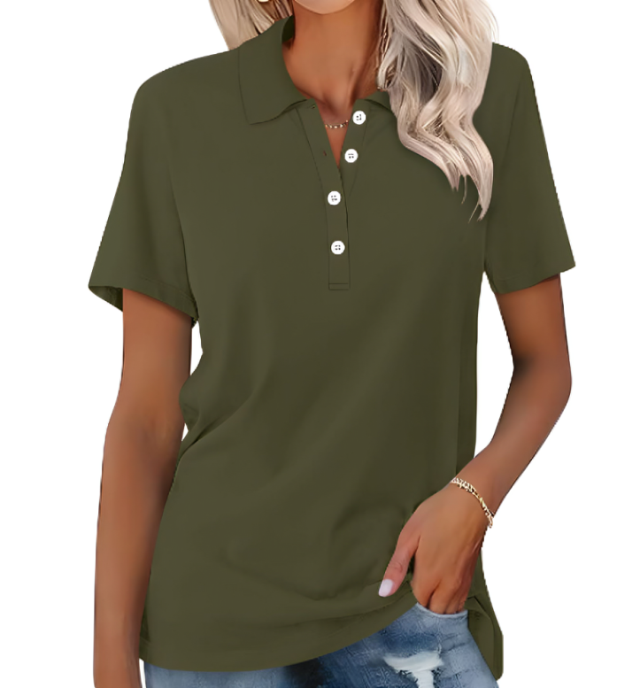 Drune | Bequemes Damen Poloshirt