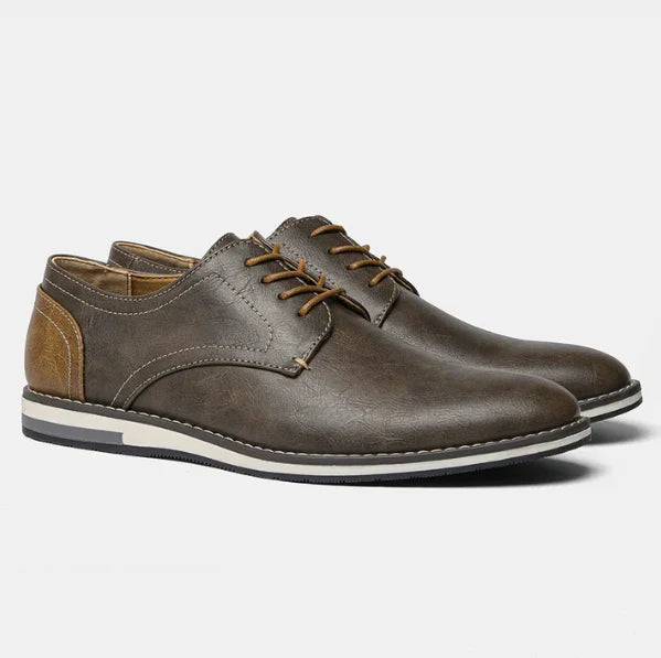 Vegane Leder-Schnürschuhe Drune