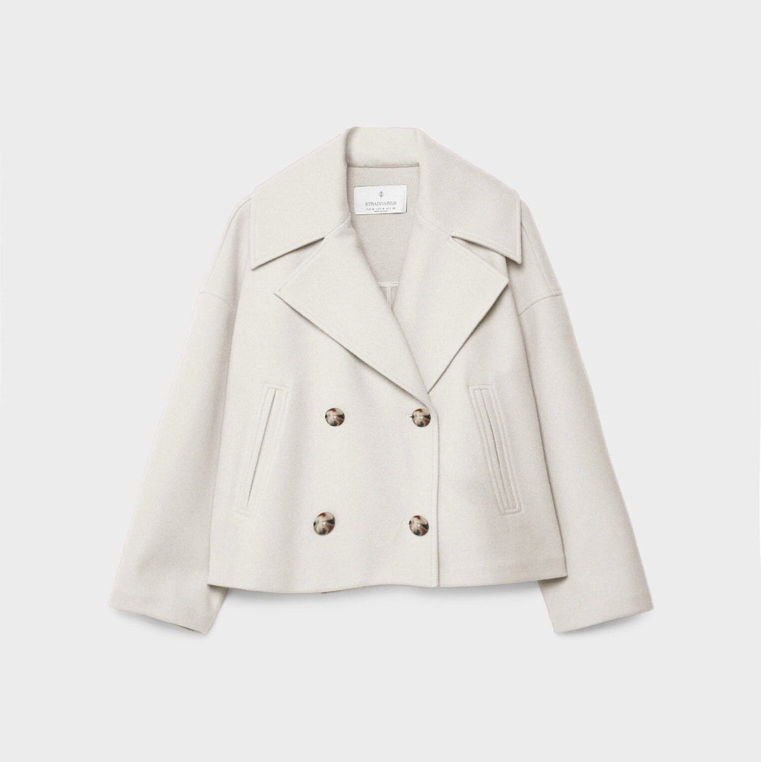 Drune | Damen Kurze Jacke Wendbar Stil