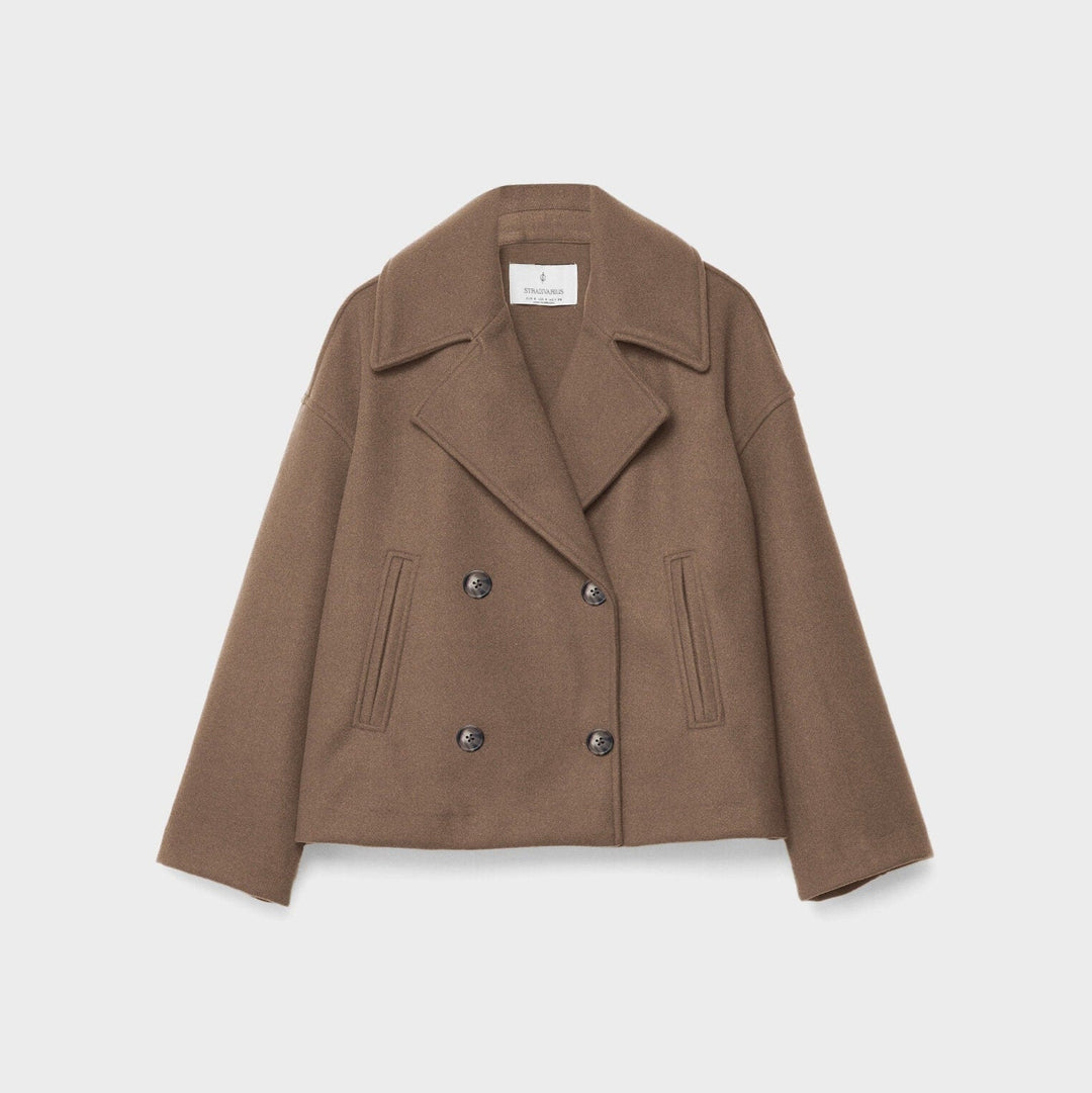 Drune | Damen Kurze Jacke Wendbar Stil