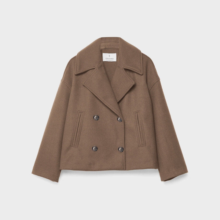 Drune | Damen Kurze Jacke Wendbar Stil