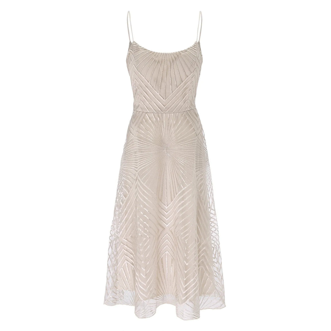 Drune | Damen Besticktes Luxuskleid