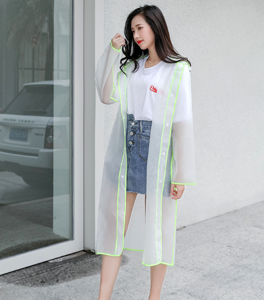 Drune | Transparente Regenjacke
