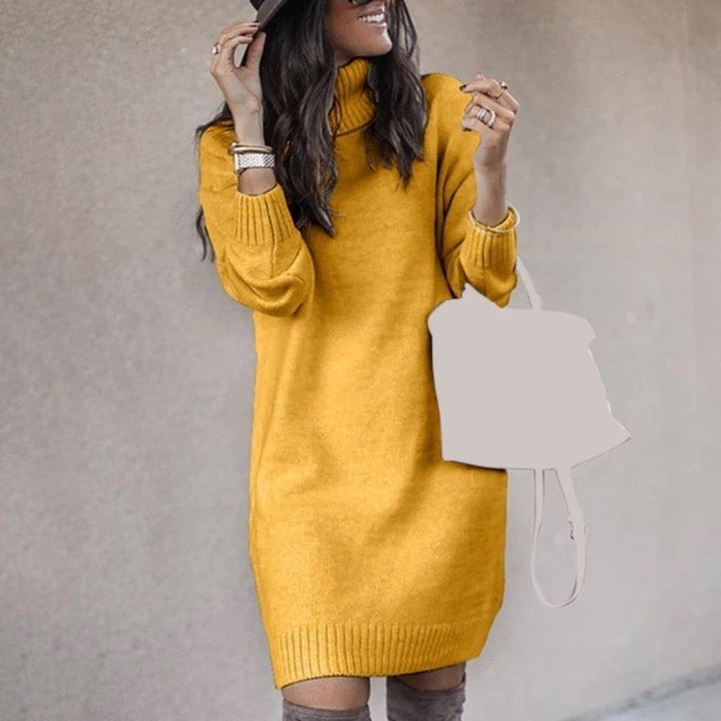 Drune | Langes Strickkleid