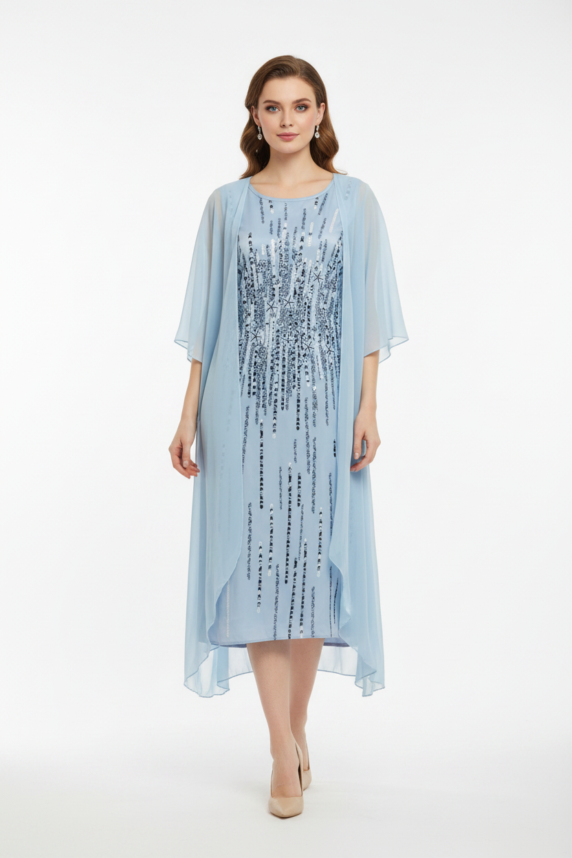 Drune | Elegante Individuell Gedrucktes Kleid