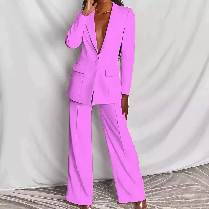 Drune | Elegantes Ensemble Bestehend Aus Einem Edlen Blazer und Einer Eleganten Hose