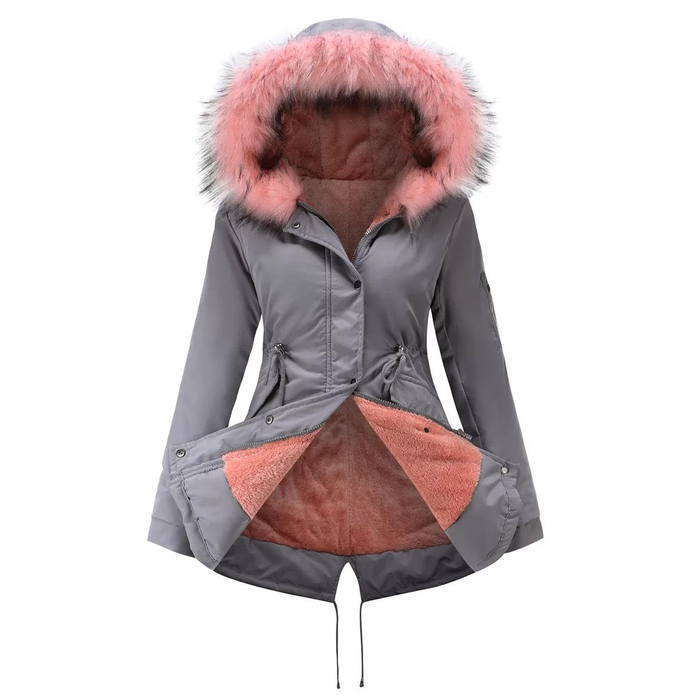 Drune | Winterparka mit Kunstfell