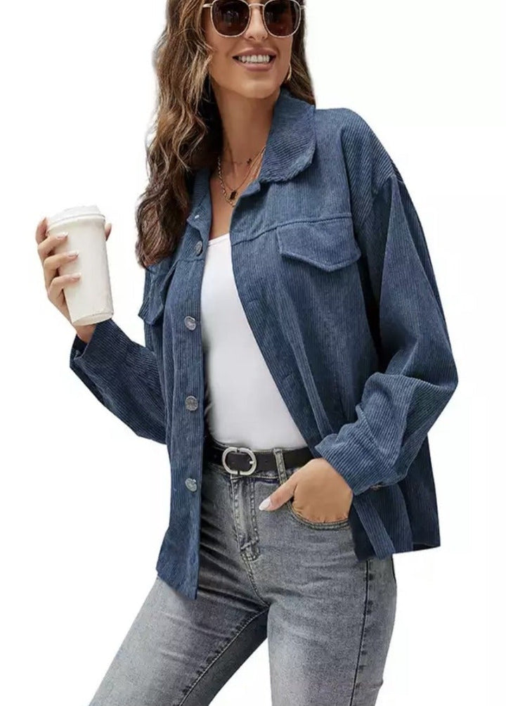 Drune | Moderne Cordjacke